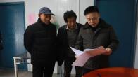县领导检查督导冰冻雨雪天气防范应对工作