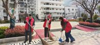 楼台财政所开展“洁净楼台”志愿服务助力美丽家园建设
